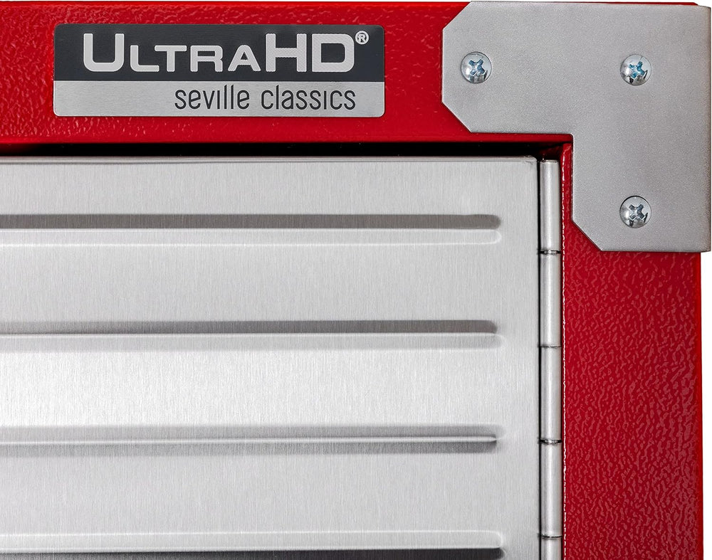 Seville Classics UltraHD 2-Piece Heavy Duty Mega Solid Steel Metal 2-Door Loc...