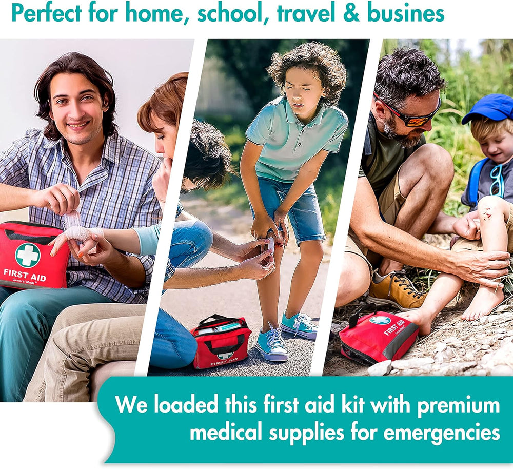 General Medi 309 Piece First Aid Kit - Emergency Kit