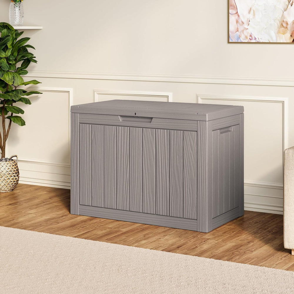 55 Gallon Package Delivery Box for Outside, Waterproof Storage Box with Locka...