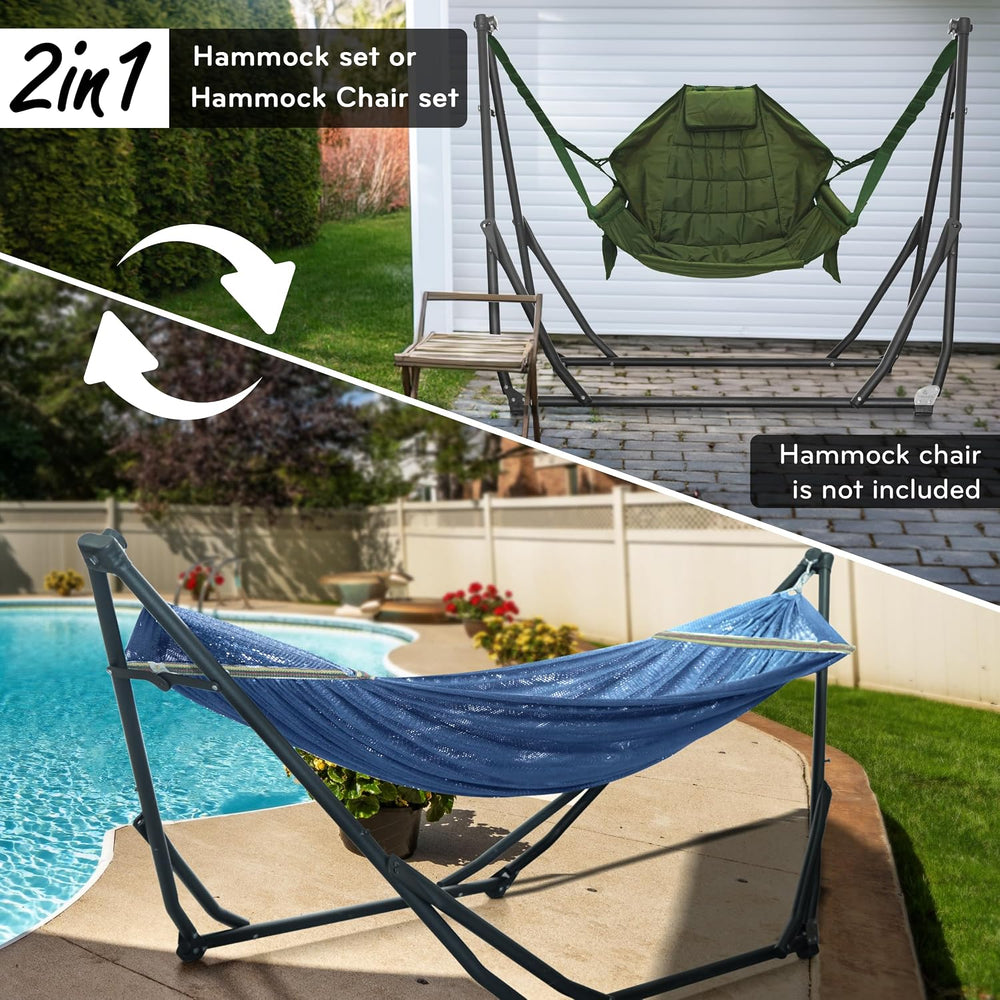 Tranquillo UniGen Hammock, Hammock with Stand Heavy Duty Indoor/Outdoor Hammo...