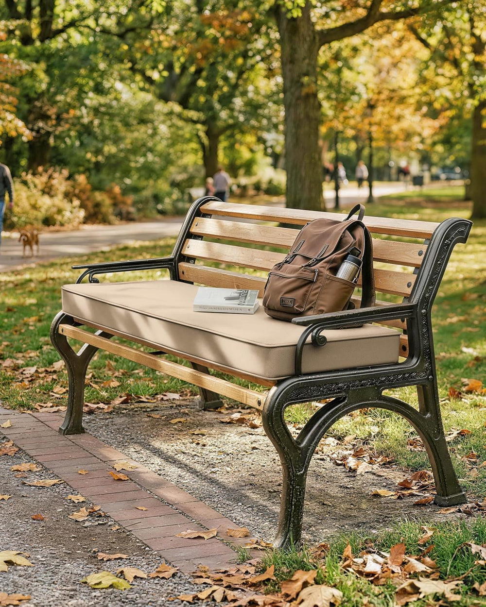 Outdoor Bench Cushions for Patio Furniture 36 X 18 Inch Water-Resistant &...