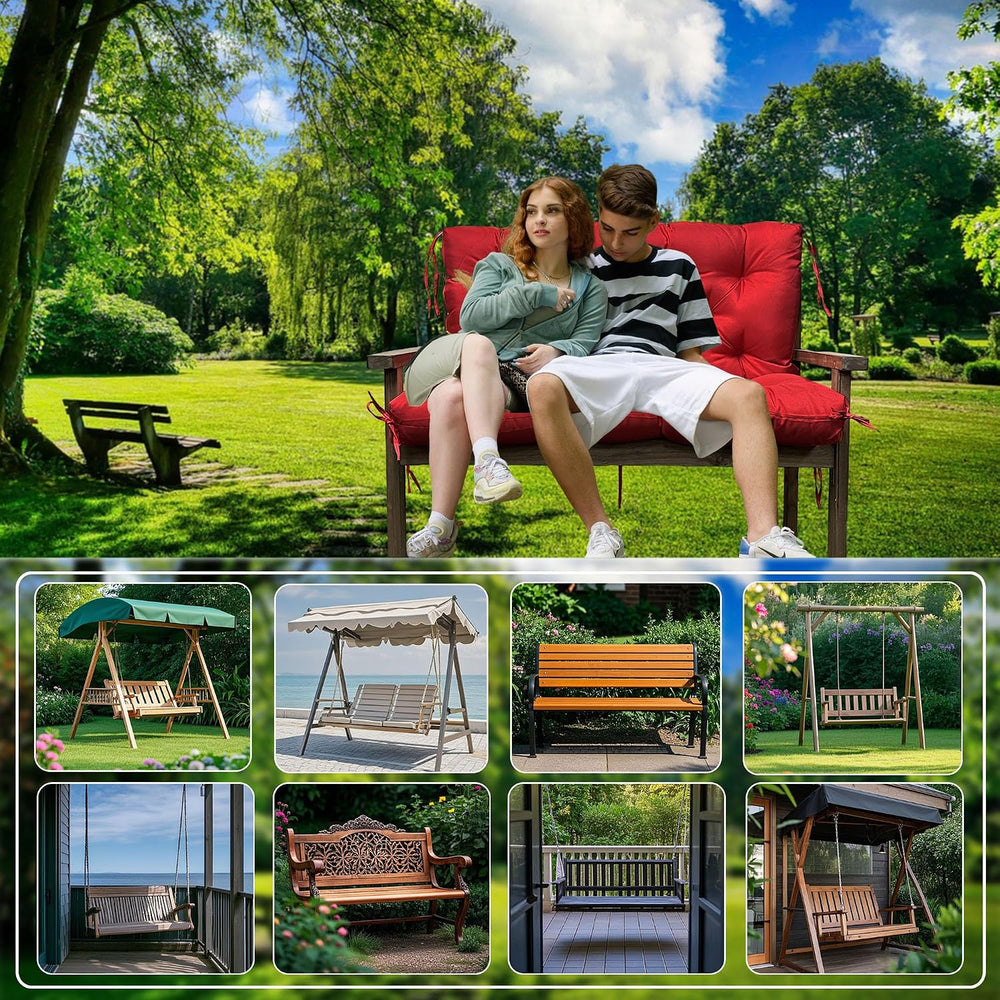 Porch Swing Cushions for Garden: Swing Replacement Cushions