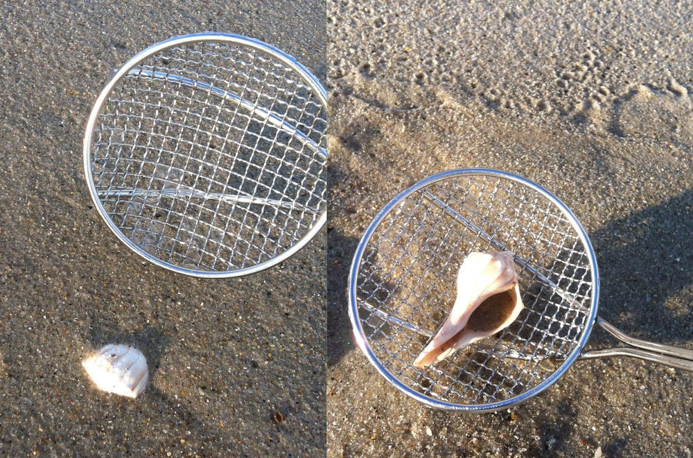 Sand Dipper Full Size Beach Scoop Shovel & Sifter Tool for Beachcombing –...