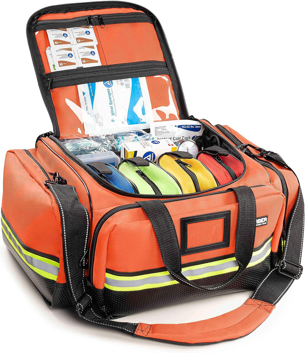 Scherber Fully-Stocked First Responder Professional Advanced EMT/EMS Trauma K...