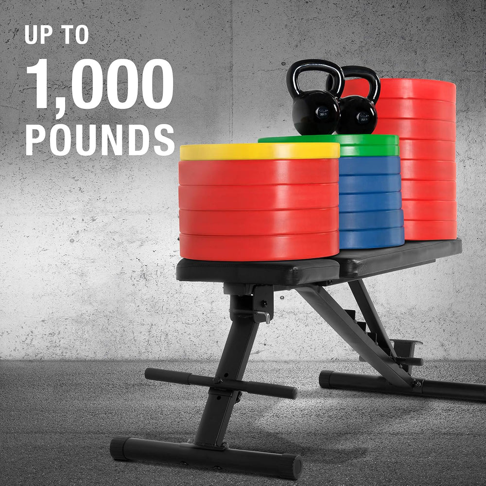 CAP Adjustable Utility Weight Bench, Economy and Elite Options