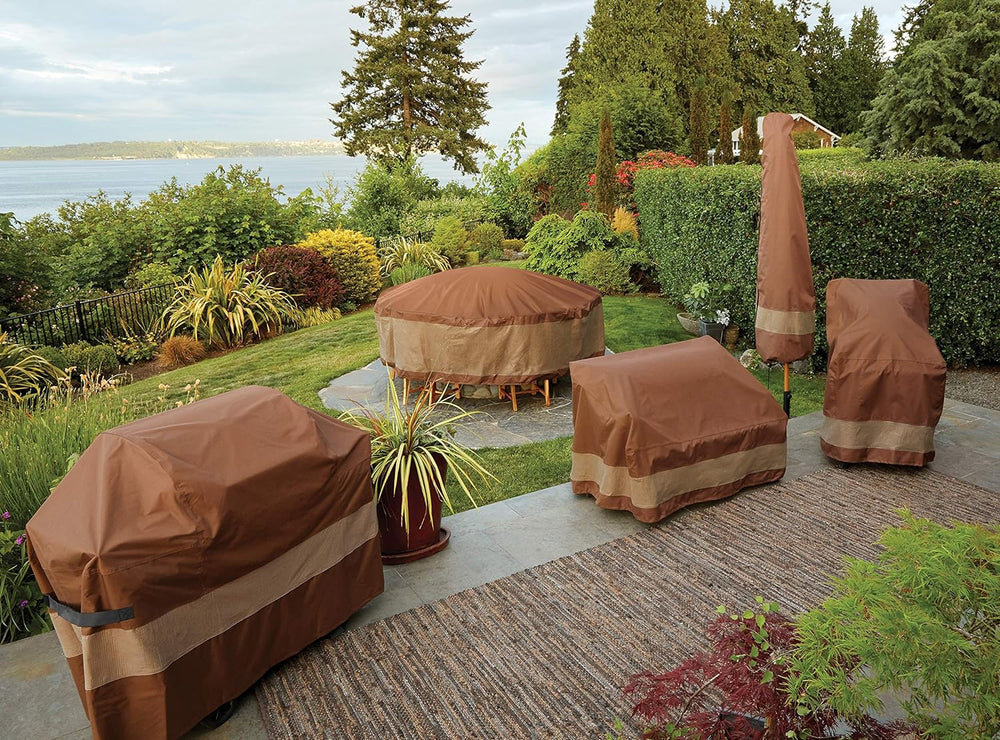 DUCKCOVERS Ultimate Patio Loveseat Cover, 62 "W x 38" D x 35" ...