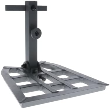 Hawk Full Platform Stand w/Silent Strap Attachment for Deer Hunting, Black
