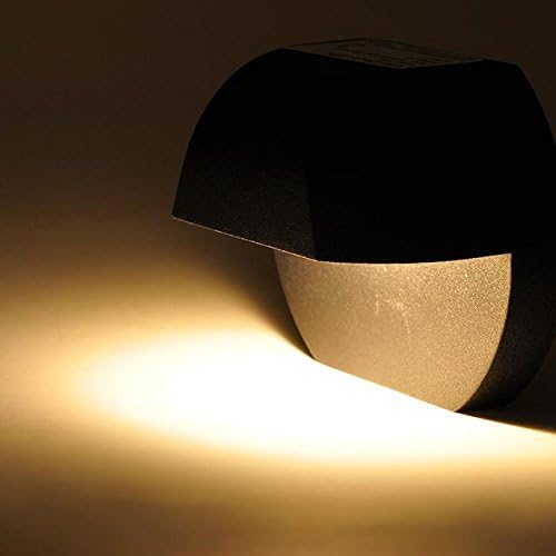 Low Voltage Outdoor Landscape Cast Aluminum LED Deck Light 12V AC/DC 2W (6-Pa...