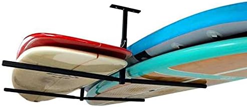StoreYourBoard Standup Paddle Board and Surfboard Garage Storage Rack - Adjus...