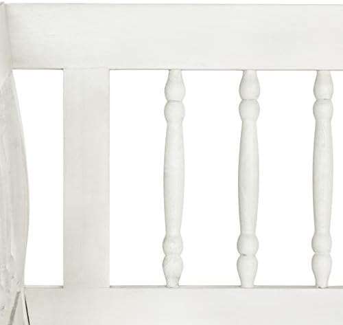 SAFAVIEH Outdoor Patio Furniture Collection – Brentwood Antique White Distres...