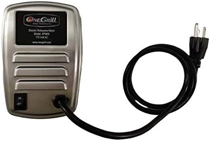 OneGrill 4PM05 Stainless Steel Grill Rotisserie Motor - Electric 13 Watt 110/...