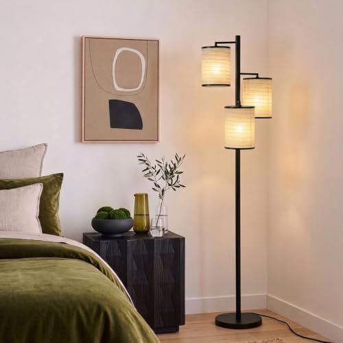 Brightech Liam Floor Lamp, Great Living Room Décor, Tree Lamp for Offices, As...