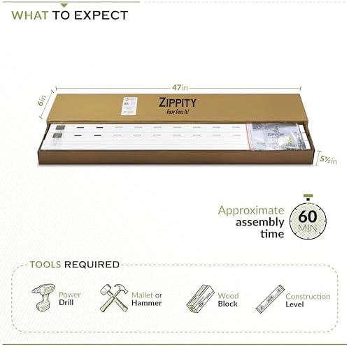 Zippity Baskenridge Picket Fence Panels, White Vinyl DIY No Dig Kit
