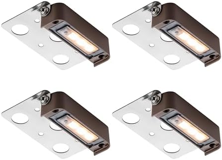 Low Voltage LED Step Lights 4 Pack, 4 Inch Outdoor Landscape Lighting for Dec...