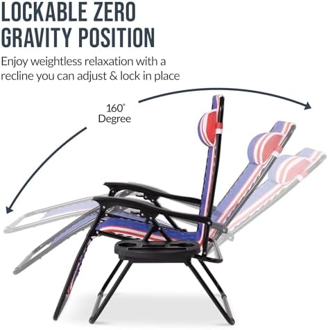 Best Choice Products Set of 2 Extra Wide Zero Gravity Chair Recliner