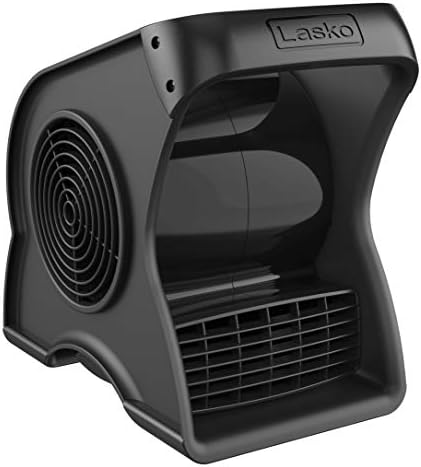 Lasko Pivoting High Velocity Portable Utility Fan - 12" - U12104 - Black