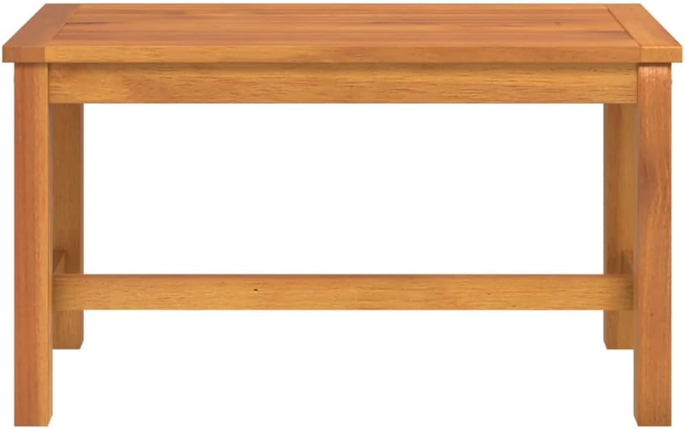 vidaXL Patio Bench 31.5"x13.8"x17.7" Solid Wood Acacia