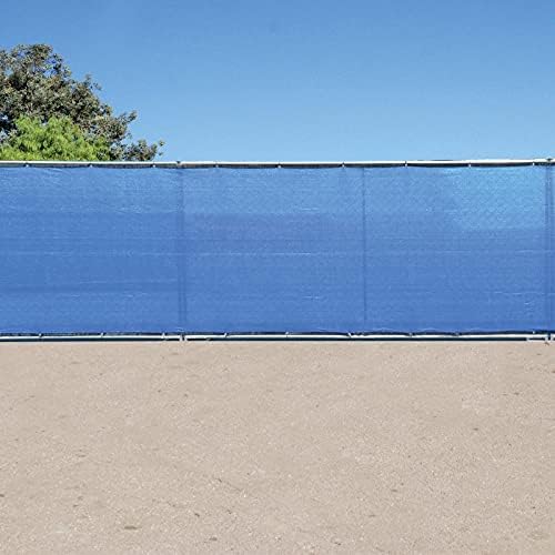 4'x50' 4ft Tall 3rd Gen Royal Blue Fence Screen Privacy Screen Windsc...