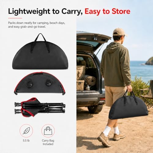 Portable Camping Table Folding Picnic Tables Lightweight Folding Table Waterp...