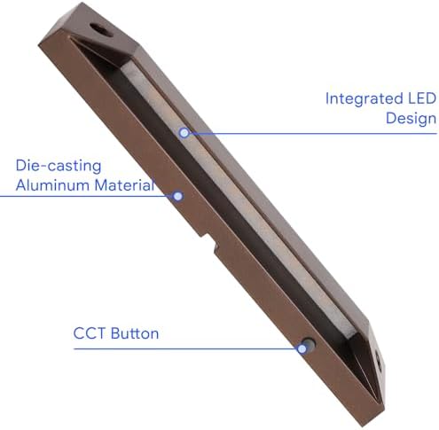 Energetic 5CCT Low Voltage LED Outdoor Step Lights Deck Landscape Lighting