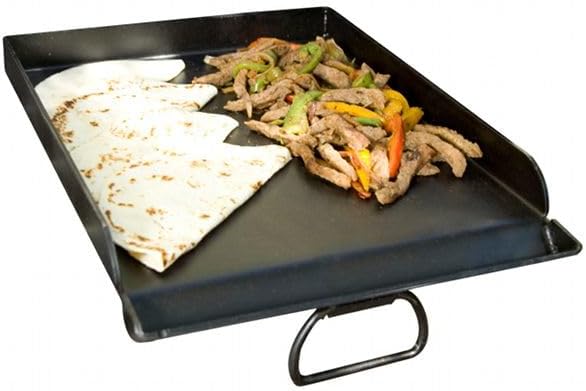 Camp Chef Single Burner Griddle | 16 Inch, Covers One Burner, Pre-Seasoned Fl...