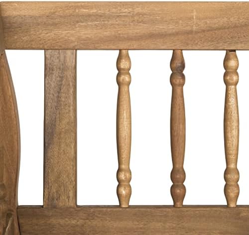 SAFAVIEH Outdoor Brentwood Wood Bench, 72.1" Natural PAT6732A