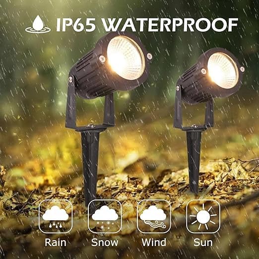 Low Voltage Landscape Lights Outdoor: 7W 700LM LED Landscape Lighting with Co...