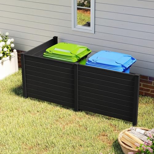 GIANTEX No-Dig Air Conditioner Fence, 3 Panels, 48''W x 36''H...