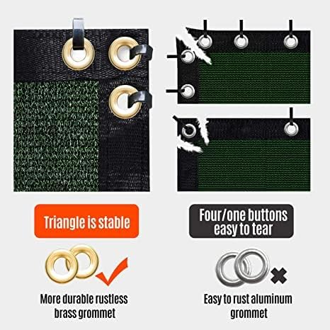 180GSM 4ft x 50ft Fence Privacy Screen Heavy Duty Fence Cover Garden Wall Bac...