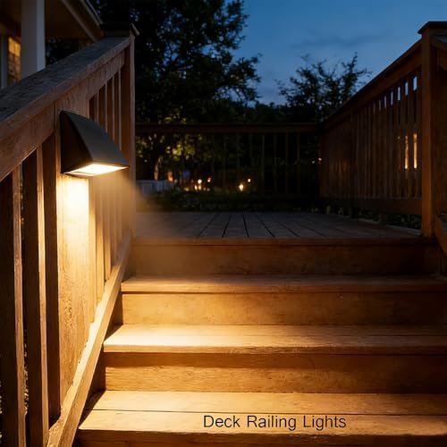 Arrownine Landscape Lighting Low Voltage Deck Lights 5W 12-24V