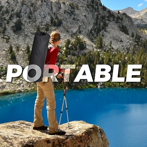 Ainfox Hammock Camping Chair, Foldable Portable Rocking Chairs for Adults Out...