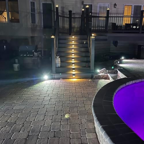 ORB Aluminum Low Voltage Deck Lights 2.5W 2700K 180lm IP65 3.74In