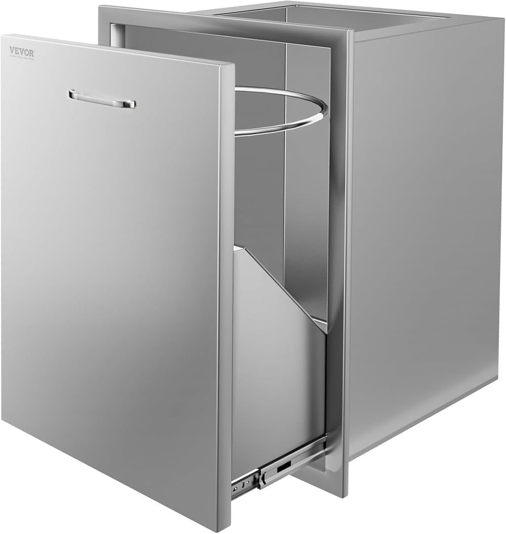 VEVOR Outdoor Kitchen Drawers 19.7"W x 29"H x 15.7"D Stainless...