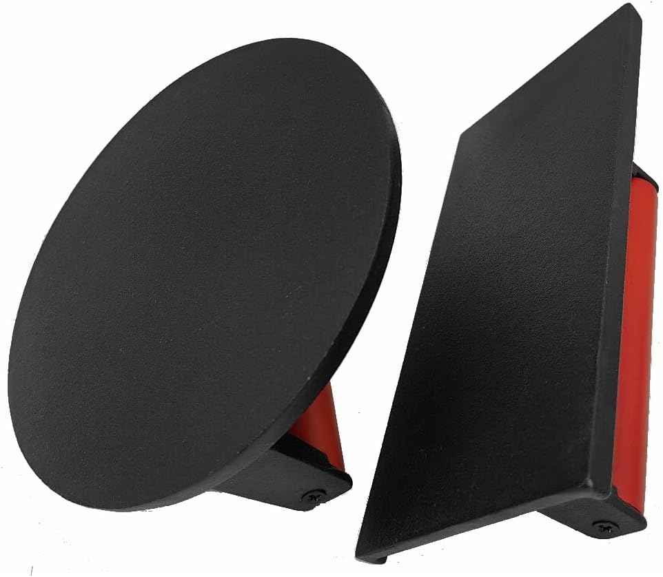 Burger Press 7.08" Round & 8.3”X4.3”Rectangle Heavy-Duty Cast Iron S...