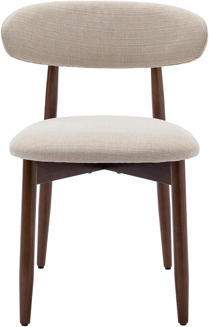Dining Chairs Set of 4, Farmhouse Dining Room Chairs with Solid Wood Legs