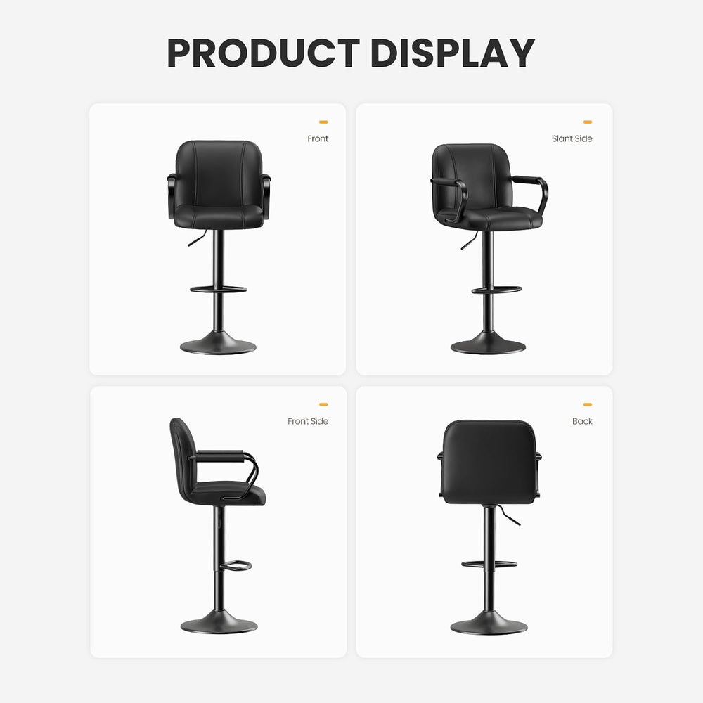 MALOL 6PCS Bar Stools Set,High Chairs for Kitchen Island,Adjustable Sillas de...