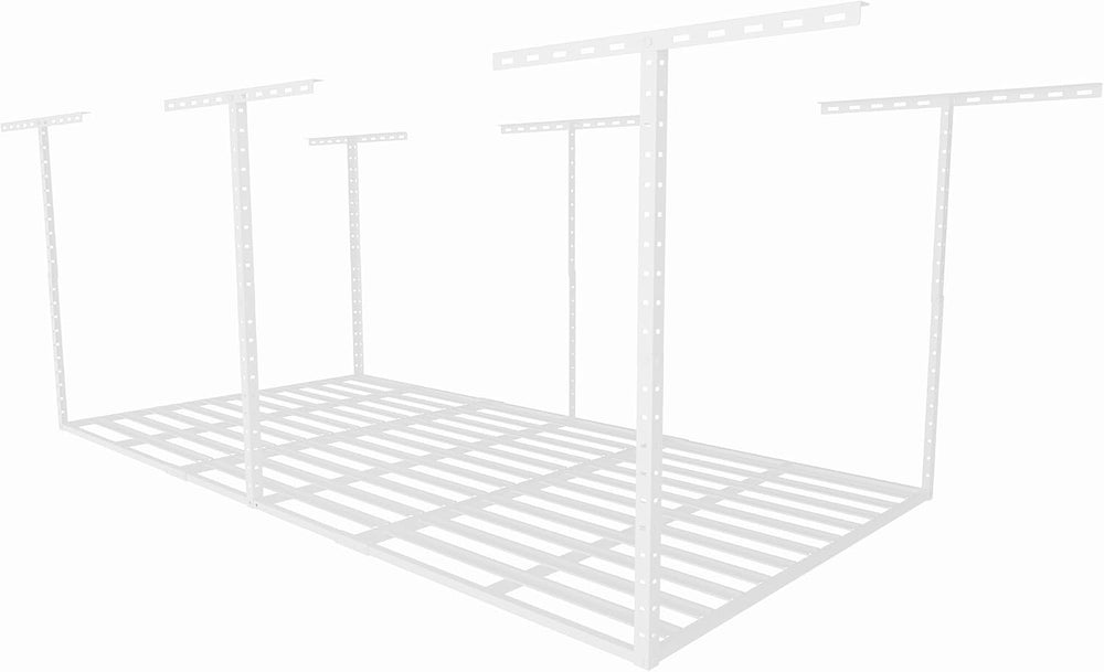 SunsGrove 4x8 Overhead Garage Storage Rack Organization, Adjustable Ceiling M...