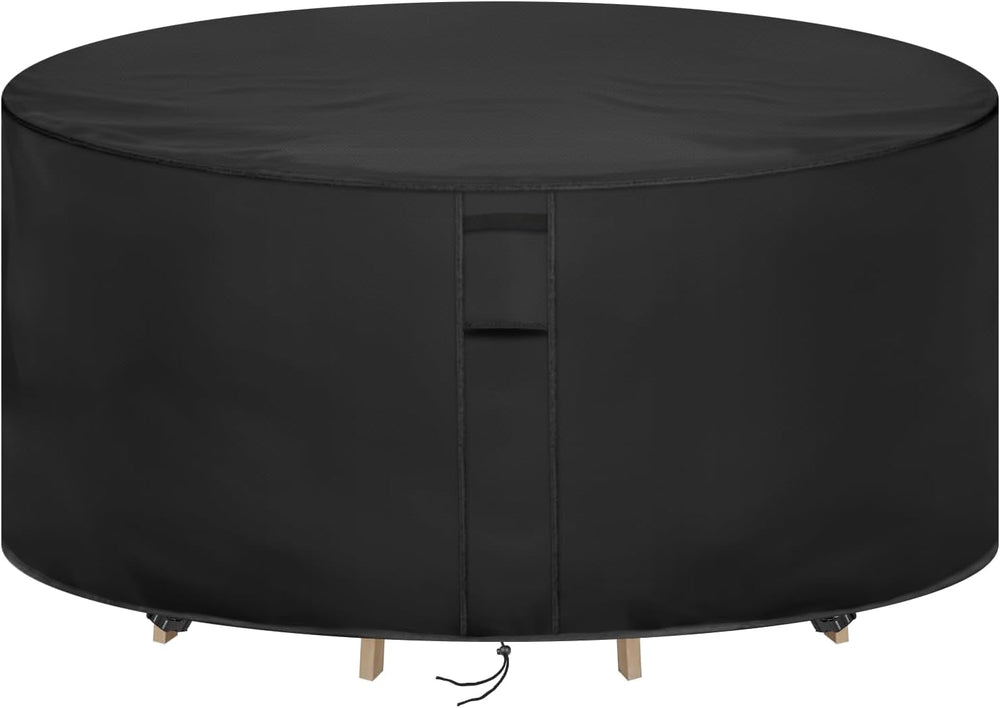 Round Patio Furniture Covers Waterproof, 96" Dia x 36" H