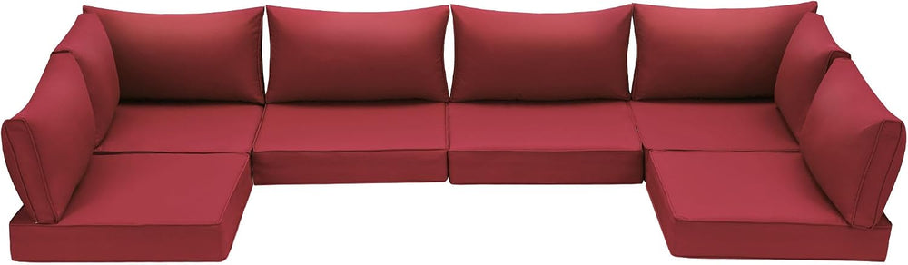 HOMREST Outdoor Replacement Cushions for Patio Furniture,Water-Repellent Sofa...