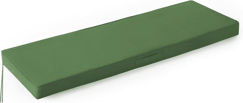 IPYNBAP Outdoor Bench Cushion Waterproof, 48x18x3 Inch, Army Green