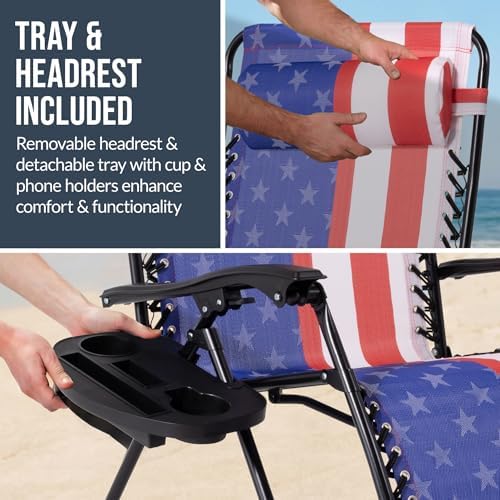 Best Choice Products Set of 2 Extra Wide Zero Gravity Chair Recliner