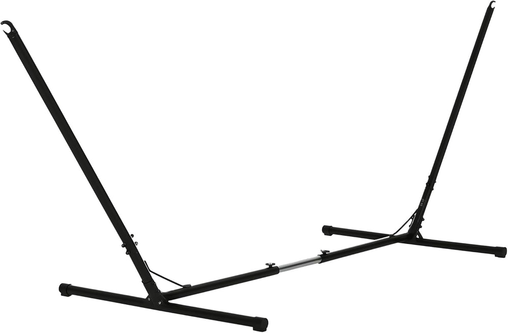 Outsunny Universal Hammock Stand 10-13ft Adjustable Steel Portable Black