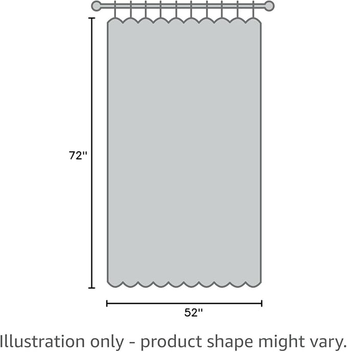 NICETOWN 2 Panels Outdoor Curtains with Grommet & Back Tab on top and Bot...
