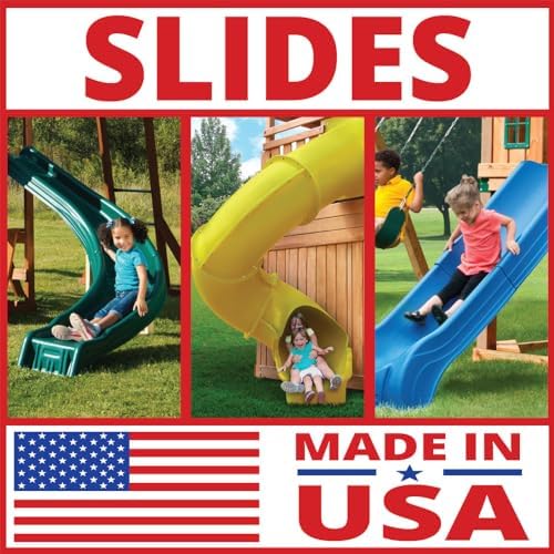 Swing'n'Slide NE 4701 Summit Slide 2Piece Plastic Scoop Slide for 4&#...