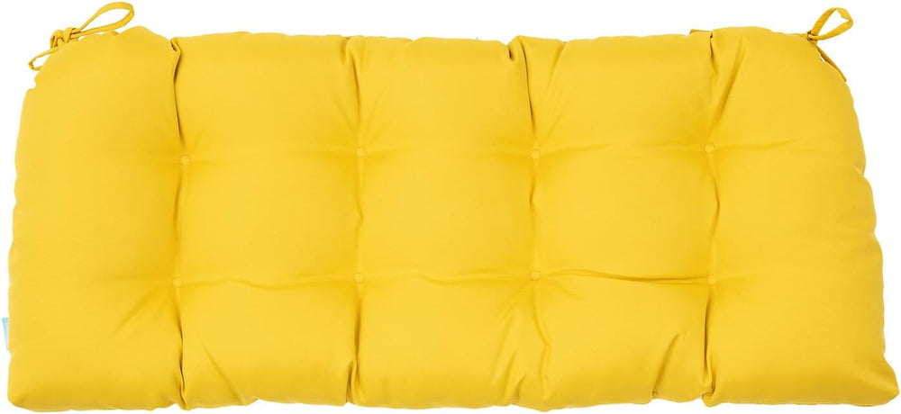 QILLOWAY Outdoor Patio Cushions Set of 3, Wicker Furniture Cushions with Ties...