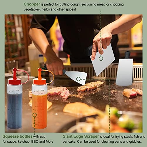 EWFEN 35PCS Griddle Accessories Kit, Flat Top Grill Accessories Set for Black...
