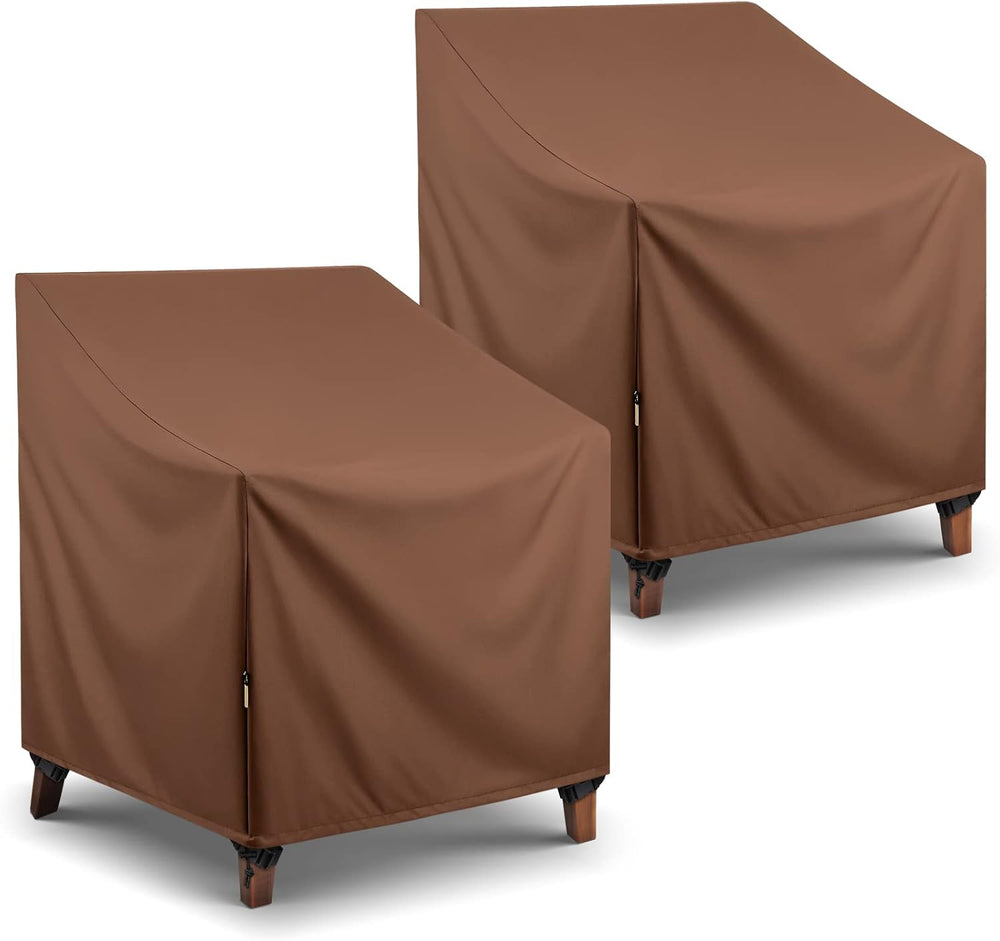 Waterproof Patio Chair Covers, Heavy Duty Outdoor Lounge Chair Covers, Patio ...