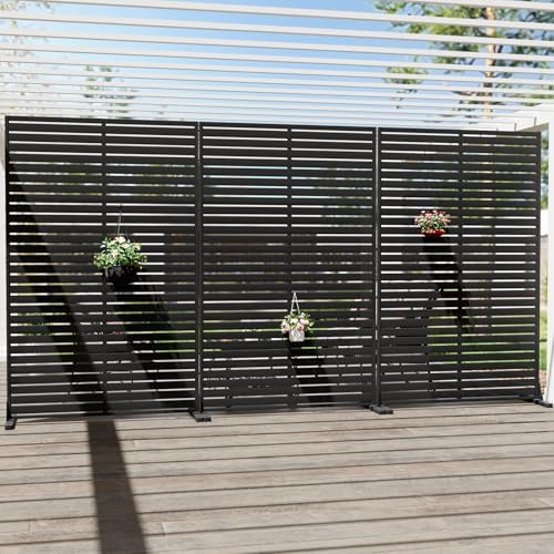 72" Privacy Screen Outdoor Privacy Fence Panel for Patio