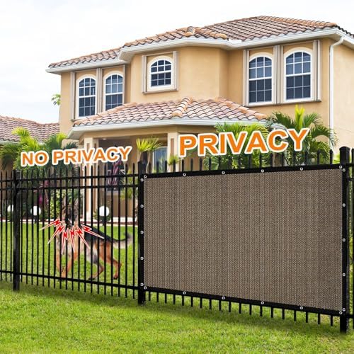 Artpuch 90% Sun Shade Cloth, 12 x 16 FT Pergola Shade Cover Canopy with Gromm...