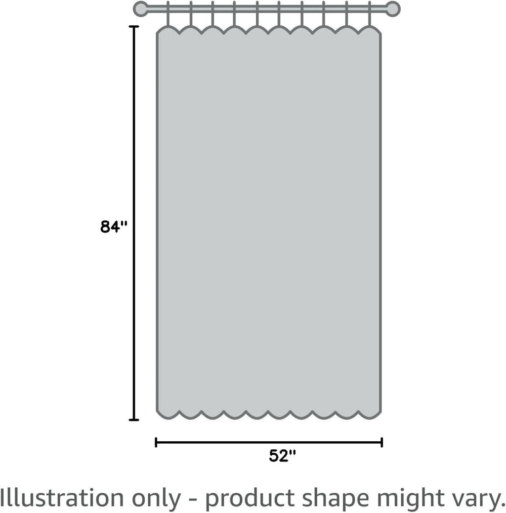 NICETOWN 2 Panels Sliver Grey Blackout Outdoor Curtains for Patio Waterproof ...